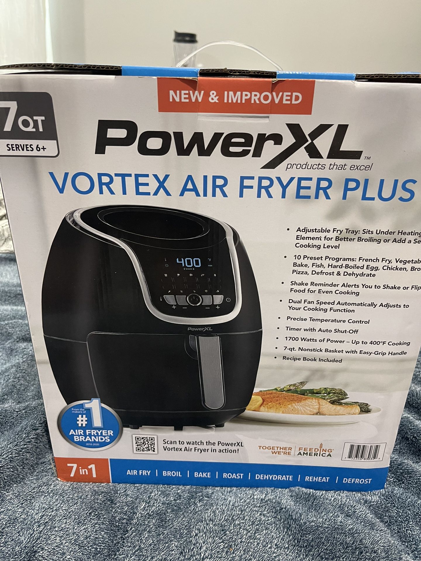 Power Xl Vortex Air Fryer Plus 7qt 