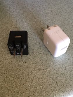 Adapter Black And A White One