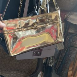 Dooney And Wallet 50$set Gold Kate Spade 25 $ Small Purse Crossbody 