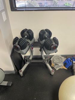 Bowflex Adjustable Dumbbells with Stand