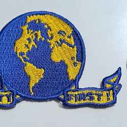 Safety First Patch ** Globe and Banner style