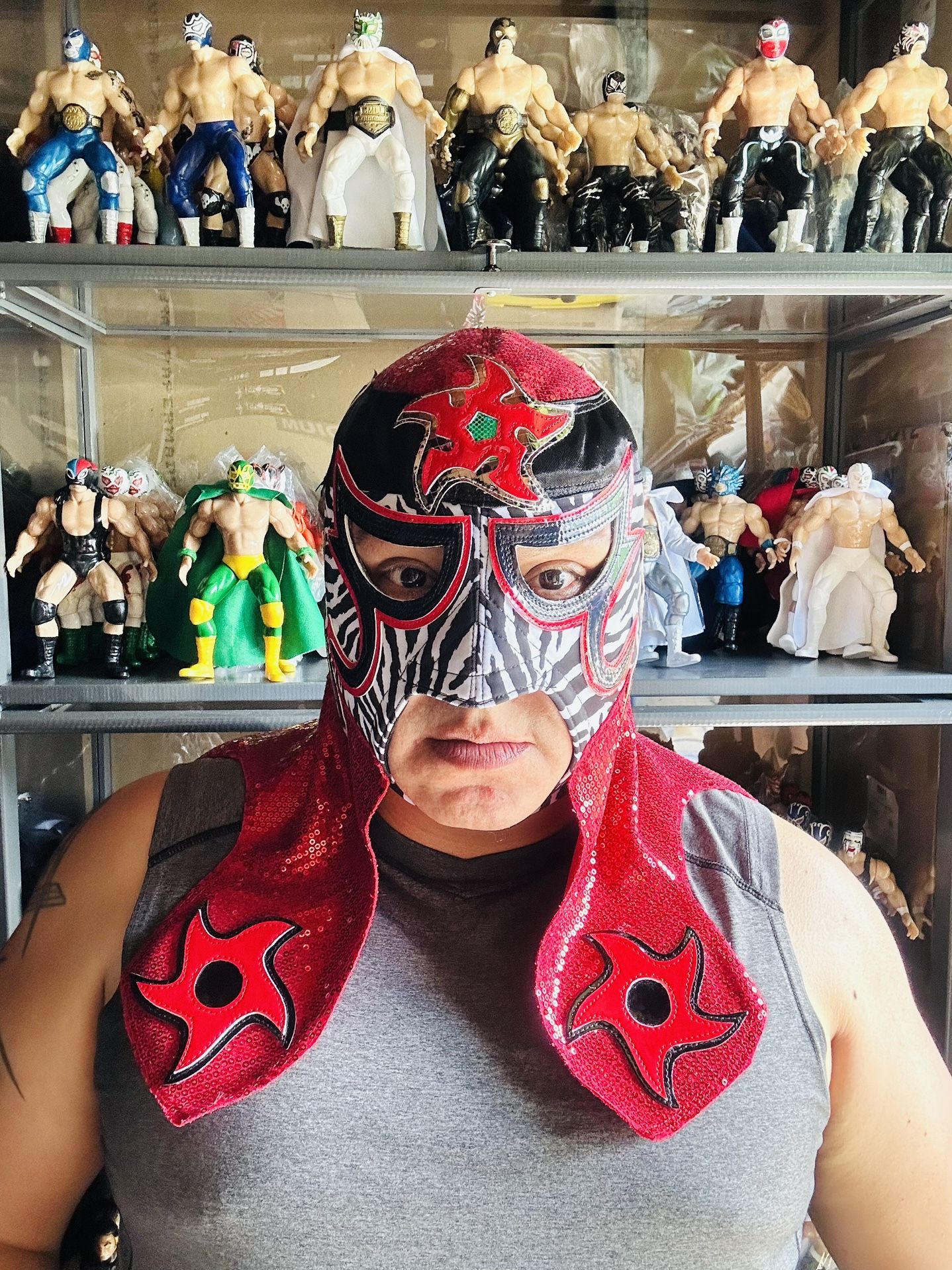 Pentagon Jr profesional Lucha Libre Mask Mexican Wrestling Adult Luchador Costume Luchadores