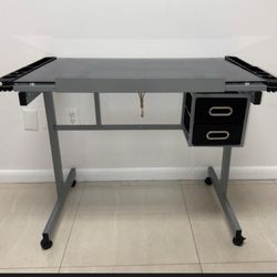 Modern Glass Desk With Drawers For Sale Must Go!