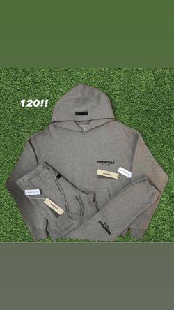 Dark Grey Essentials Full Sweatsuit -size S