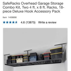 4x8 Overhead Garage Storage Rack