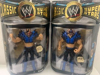 Wwe “the road warriors “figures hard to find as set