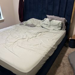 King Sized Bed Frame And Headboard 