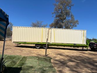 Storage container shed