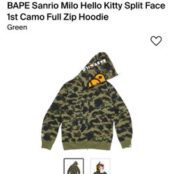 Bape X Hello Kitty.