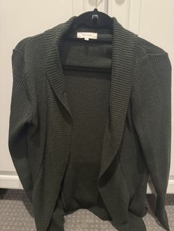 Green Cardigan XS Men