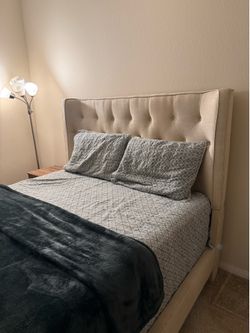 Upholstered Queen Bed Frame