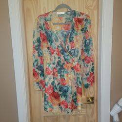 Woman Floral Dress