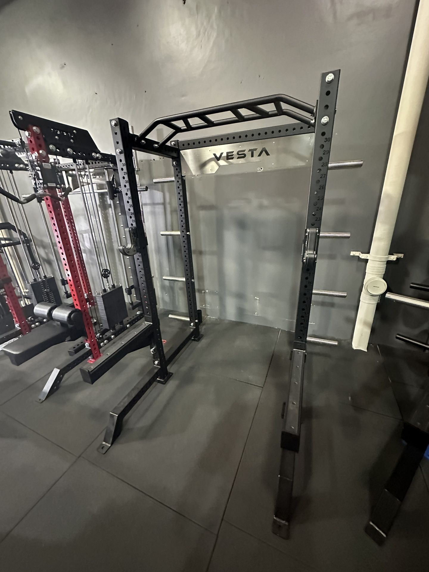 Vesta Fitness HR1000 | Adjustable Bench | 230lb Bumpers Olympic Weight | 7ft Olympic Barbell | Fitness | Gym Equipment | FREE DELIVERY 🚚 