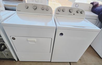 Whirlpool Washer Machine And Gas Dryer (90 DAYS WARRANTY) DELIVERY AND INSTALLATION AVAILABLE