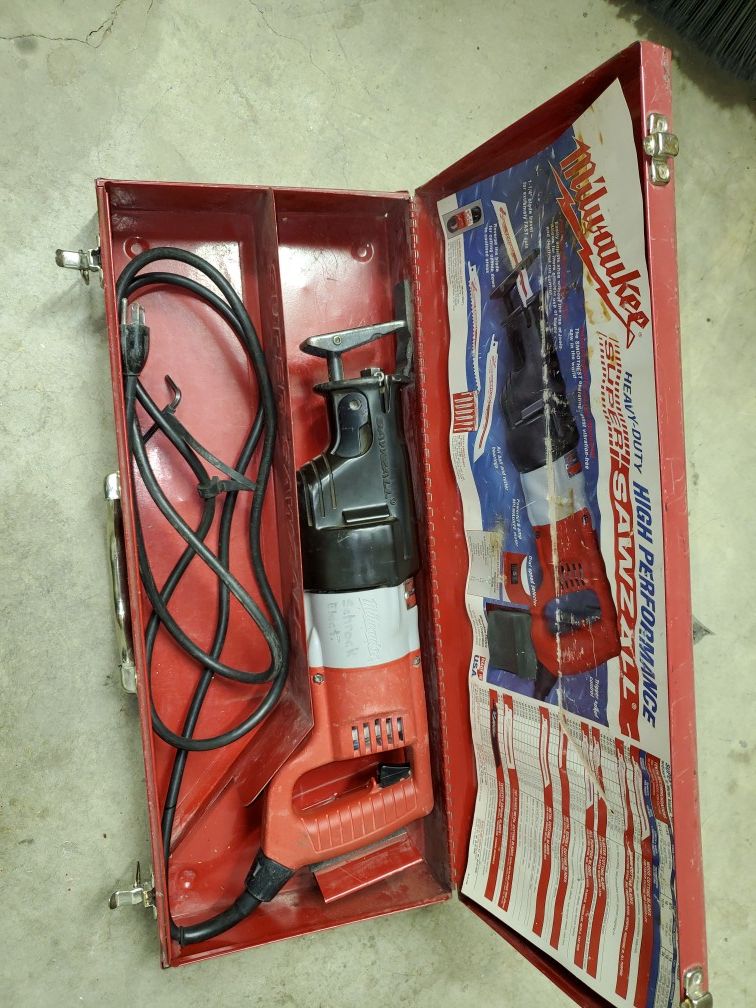 Milwaukee Sawzall
