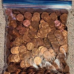 Pennys "Copper Reds" 59-82 Total of 1088