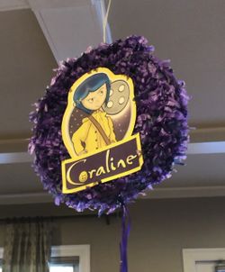 Coraline themed party supplies custom made on order