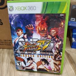 XBOX 360 SUPER STREET FIGHTER lV ARCADE EDITION CIB