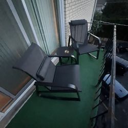 Patio Chairs And Table 