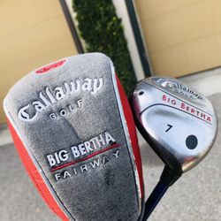 Callaway Big Bertha 7 Fairway Wood w/ Tour AD Shaft