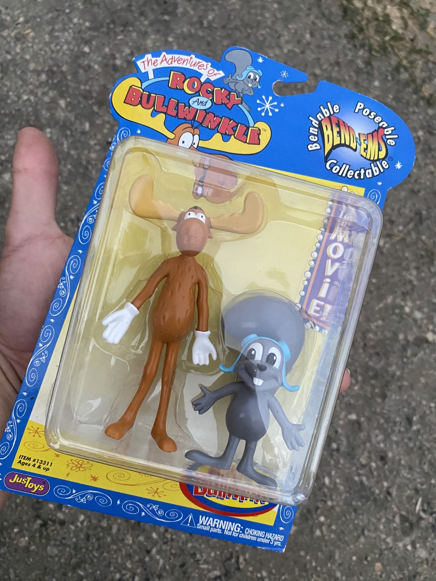 Rocky & Bullwinkle Figures 