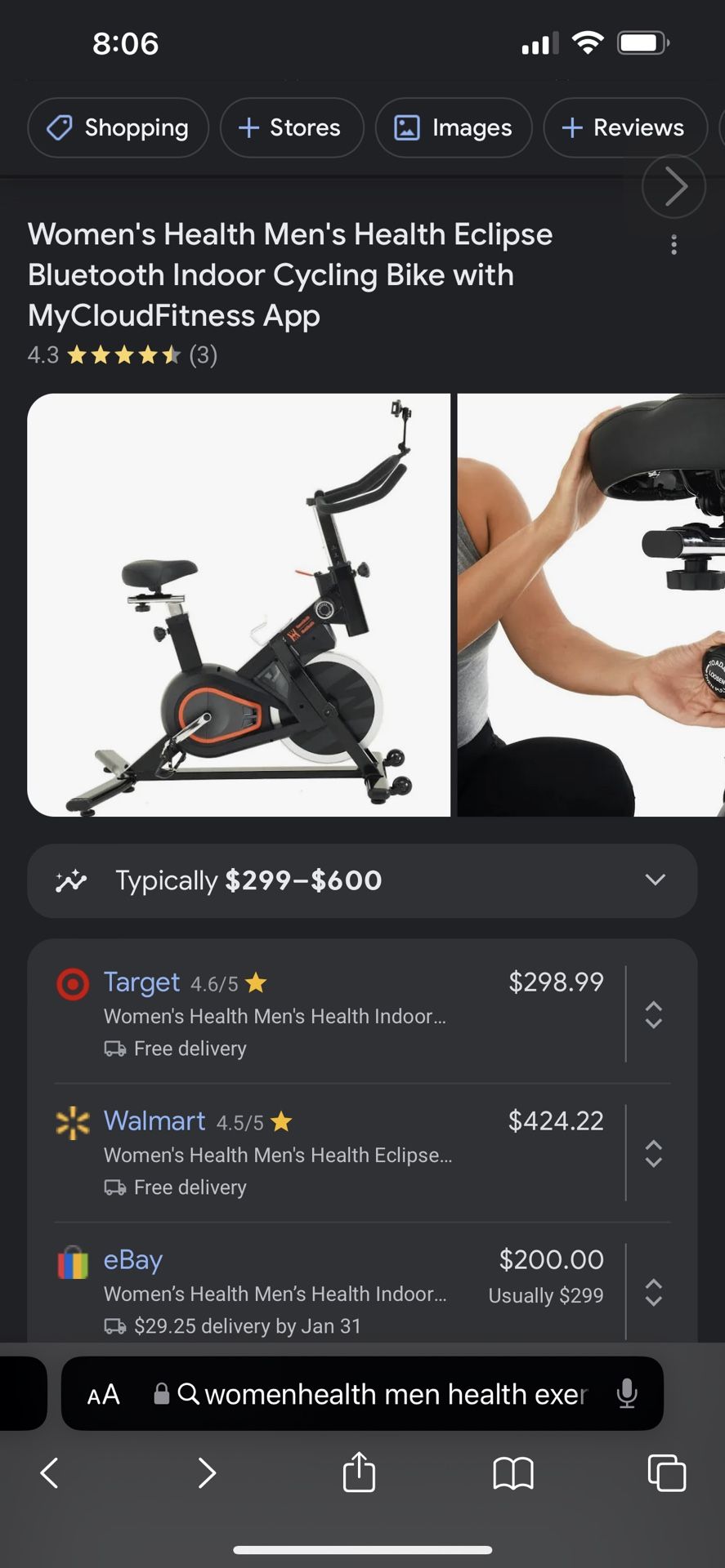 Men's Health Women's Exercise Bike Womens Health Mens