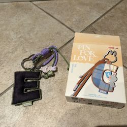 Confirmed letter E. The Monsters Pin for Love Series Letter Pendant. Open box.