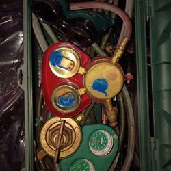 Victor Regulator Set CSR250C Oxygen & CSR260A Acetylene For Welding Torch