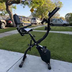 Relief Exercise Bike With Pull Handle Workout