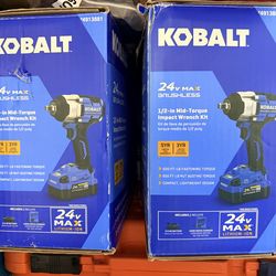 Kobalt Drill  With Charger And Battery