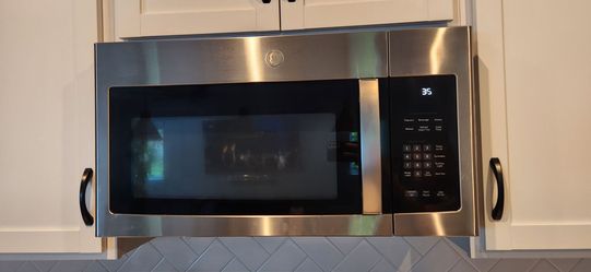 GE Stainless Steel Over-the-Range Microwave