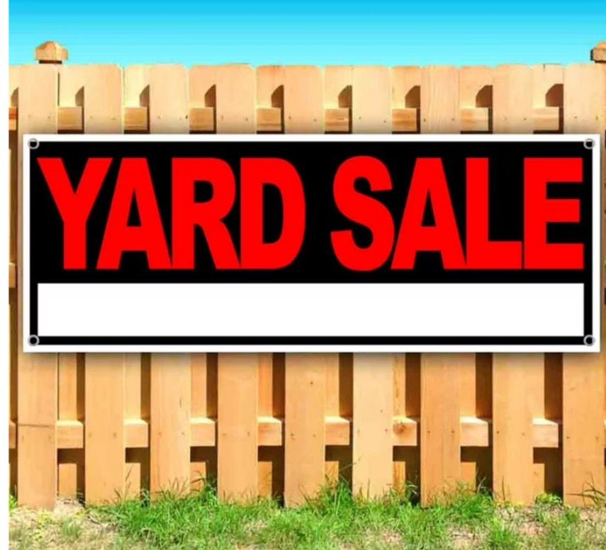 Yard sale moving sale Saturday 10/25 @8am