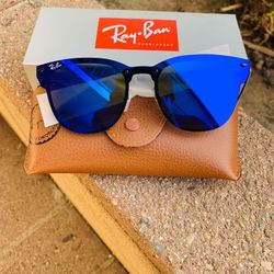 NEW Ray Ban Sunglasses Clubmaster Blaze In Original Rayban Packaging 