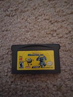 Gameboy Advance Monsters Inc. - Used Condition Video Game
Tested Works