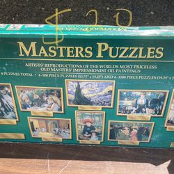 Master Puzzles Vintage Puzzles
