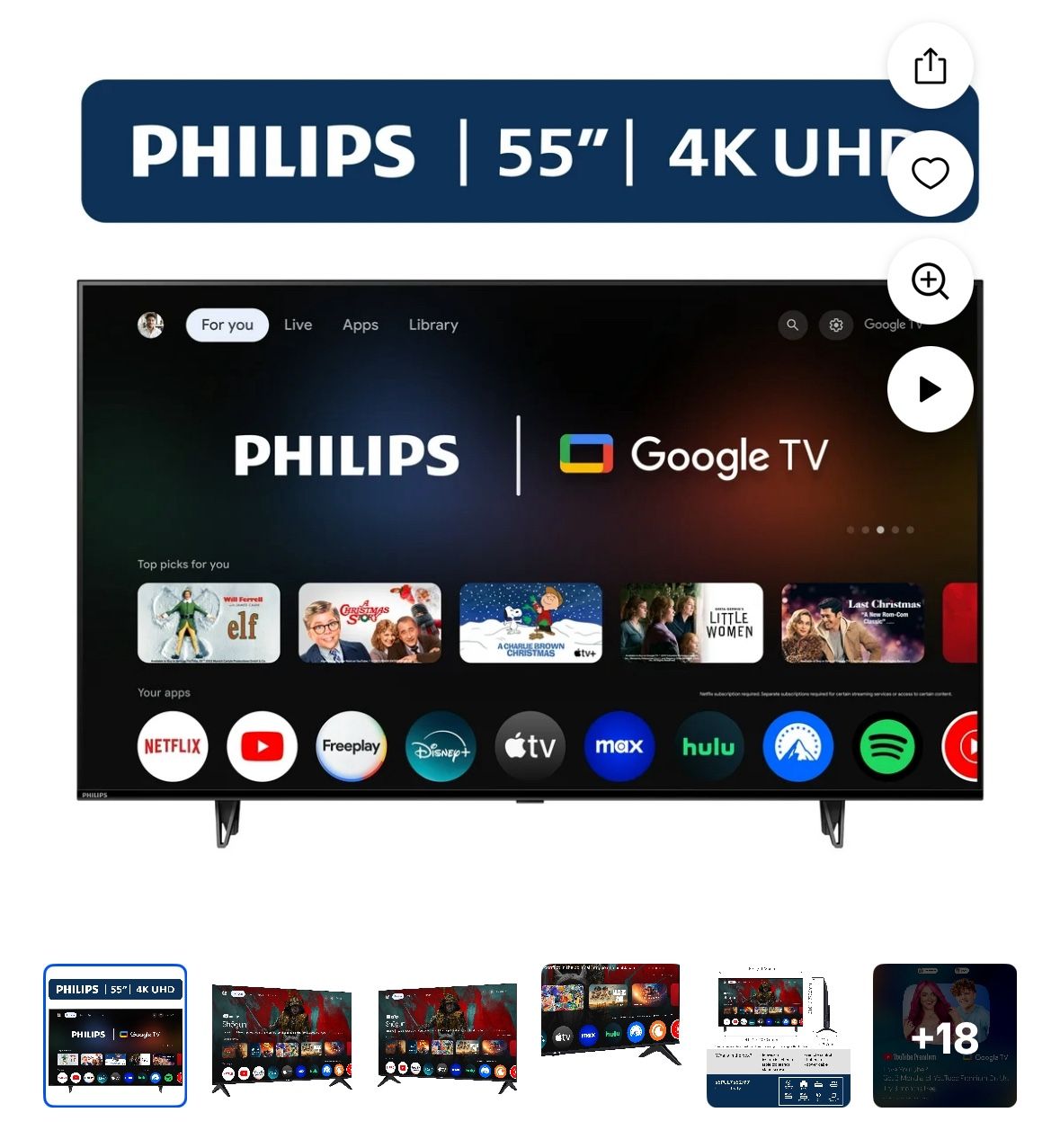 Philips 50 Inch Tv