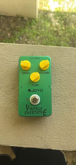 Joyo vintage overdrive guitar pedal