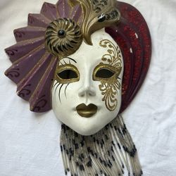 Ceramic Venetian Mask 