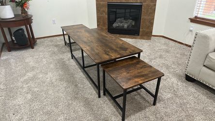 Living room table set