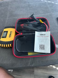 Gooloo jump starter and power bank