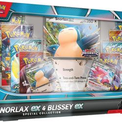 Snorlax Ex & Blissey Ex Special Collection Pokemon Promo 