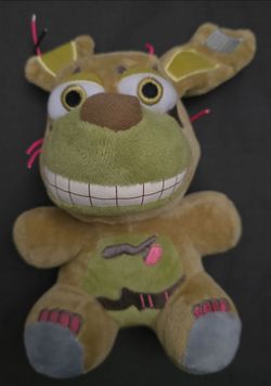 Five Nights at Freddy's FNAF Plush Nightmare Springtrap Funko 2016 Bunny Cawthon