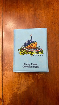 Diseyland Pressed Penny Book