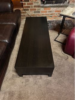 Large sturdy coffee table or TV Stand
