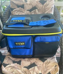 Titan Deep Freeze Cooler with Tabletop Lid