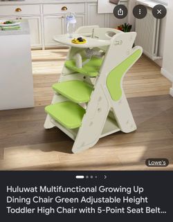 High chair for toddler