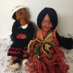 African Crochet Dolls 