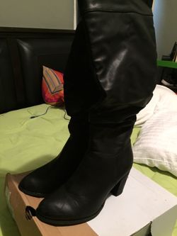 Black boots