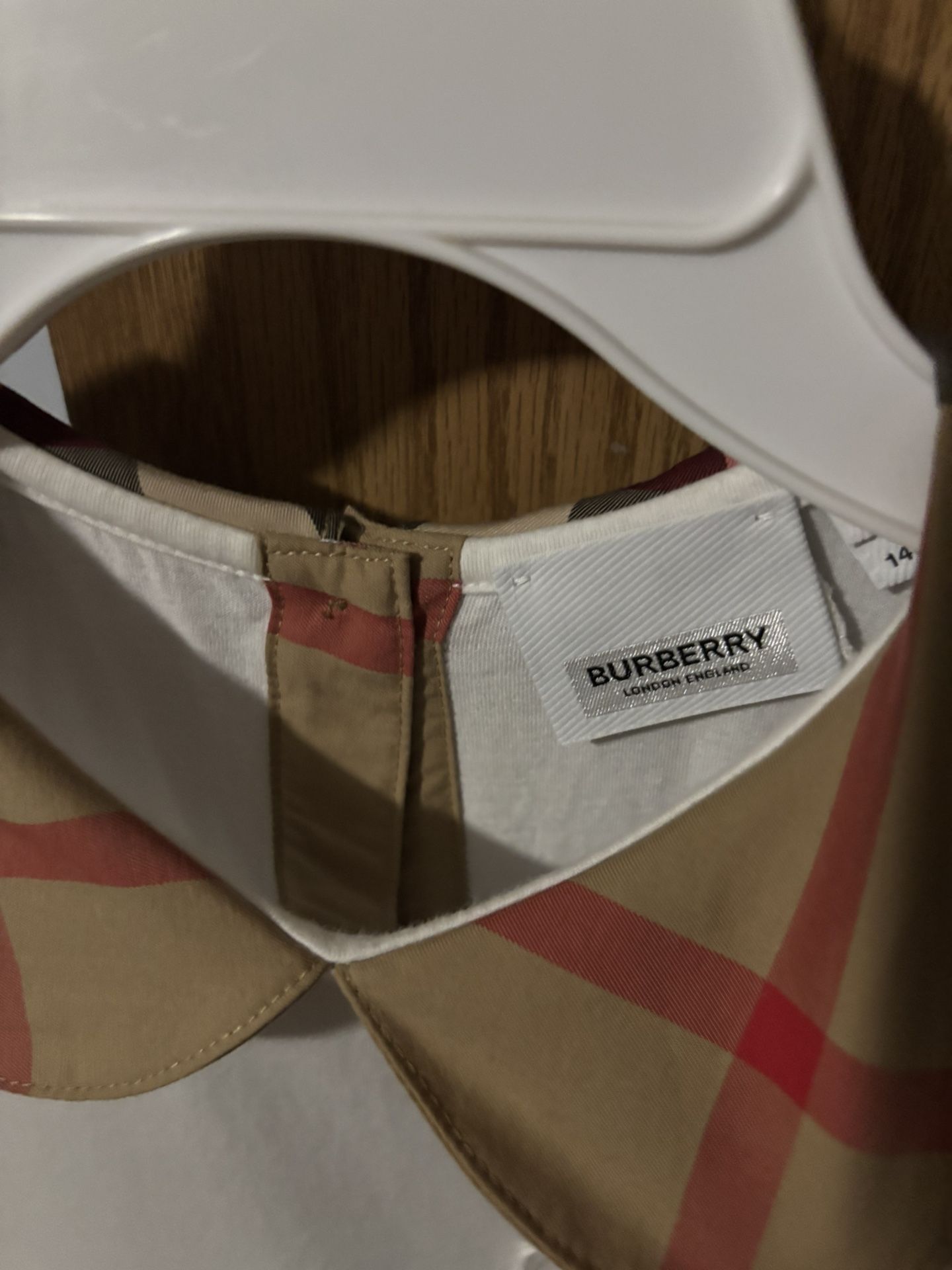 Girls Burberry Dress