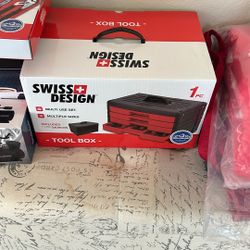 Brand New Swiss Design Tool Box 
